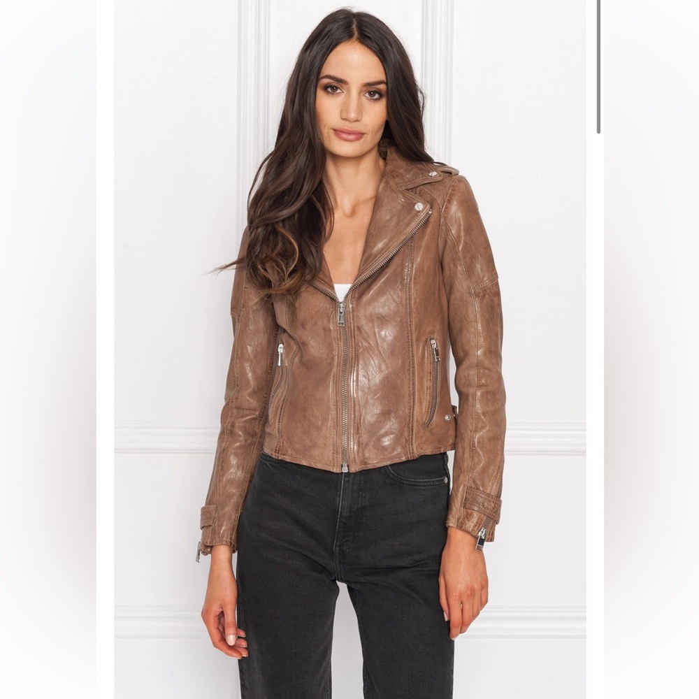 NWT Chloe leather jacket